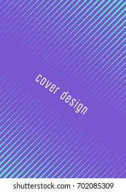 Abstract cover. Minimal trendy vector with halftone gradients. Geometric future template for flyer, poster, brochure and invitation. Minimalistic colorful cover. Abstract EPS 10 illustration.