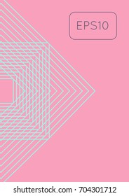 Abstract cover. Minimal trendy vector with halftone gradients. Geometric future template for flyer, poster, brochure and invitation. Minimalistic colorful cover. Abstract EPS 10 illustration.
