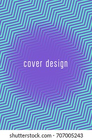 Abstract cover. Minimal trendy vector with halftone gradients. Geometric future template for flyer, poster, brochure and invitation. Minimalistic colorful cover. Abstract EPS 10 illustration.