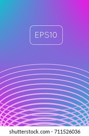 Abstract cover. Minimal trendy vector with halftone gradients. Geometric future template for flyer, poster, brochure and invitation. Minimalistic colorful cover. Abstract EPS 10 illustration.