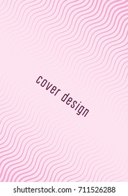 Abstract cover. Minimal trendy vector with halftone gradients. Geometric future template for flyer, poster, brochure and invitation. Minimalistic colorful cover. Abstract EPS 10 illustration.