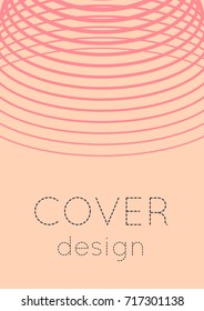 Abstract cover. Minimal trendy vector with halftone gradients. Geometric future template for flyer, poster, brochure and invitation. Minimalistic colorful cover. Abstract EPS 10 illustration.