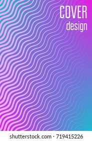 Abstract cover. Minimal trendy vector with halftone gradients. Geometric future template for flyer, poster, brochure and invitation. Minimalistic colorful cover. Abstract EPS 10 illustration.