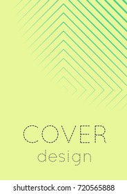 Abstract cover. Minimal trendy vector with halftone gradients. Geometric future template for flyer, poster, brochure and invitation. Minimalistic colorful cover. Abstract EPS 10 illustration.