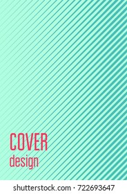 Abstract cover. Minimal trendy vector with halftone gradients. Geometric future template for flyer, poster, brochure and invitation. Minimalistic colorful cover. Abstract EPS 10 illustration.
