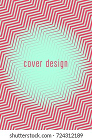 Abstract cover. Minimal trendy vector with halftone gradients. Geometric future template for flyer, poster, brochure and invitation. Minimalistic colorful cover. Abstract EPS 10 illustration.