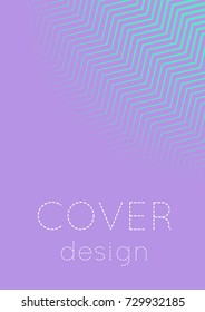 Abstract cover. Minimal trendy vector with halftone gradients. Geometric future template for flyer, poster, brochure and invitation. Minimalistic colorful cover. Abstract EPS 10 illustration.