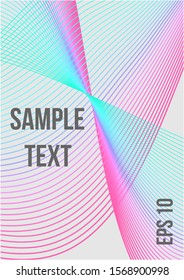 Abstract cover. Minimalistic colorful cover. The future template for decorating the background of albums, business brochures, banner, poster.