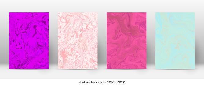 Abstract cover. Modern design template. Actual suminagashi marble. Majestic trendy abstract cover. Vector illustration.