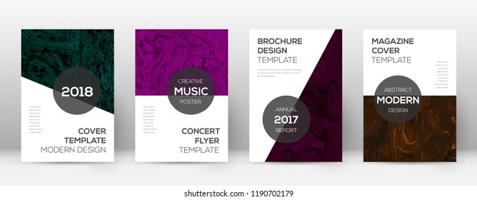 Abstract cover. Modern design template. Suminagashi marble modern poster. Modern trendy abstract cover. Business vector illustration.
