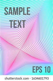 Abstract cover. Modern abstract cover from vector abstract lines.  Geometric future template for flyer, poster, brochure and invitation.