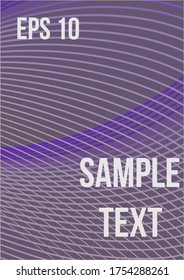 Abstract cover. Modern abstract cover from vector abstract lines.  Geometric future template for flyer, poster, brochure and invitation.