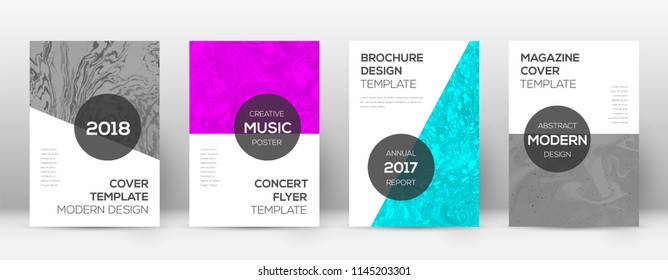Abstract cover. Perfect design template. Suminagashi marble modern poster. Perfect trendy abstract cover. Business vector illustration.