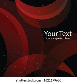 Abstract cover. Positive design template. Creative backgrounds with abstract gradient linear waves to create a fashionable banner, poster.
