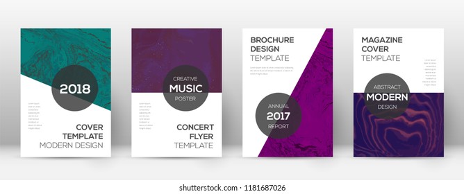 Abstract cover. Pretty design template. Suminagashi marble modern poster. Pretty trendy abstract cover. Business vector illustration.