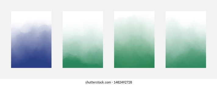 Abstract Cover Set. Curve Texture. Multicolor Background. Colorful Pattern. Vector illustration