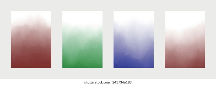 Abstract Cover Set. Modern Texture. Curve Background. Gradient Backdrop. Vector illustration