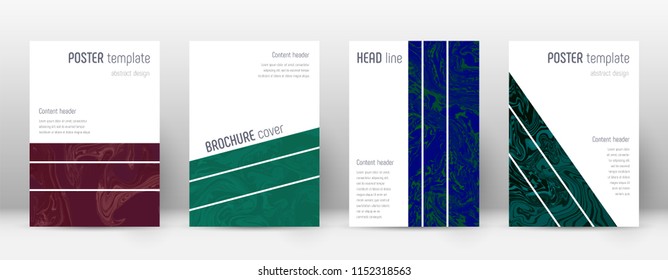 Abstract cover. Stunning design template. Suminagashi marble geometric poster. Stunning trendy abstract cover. Business vector illustration.