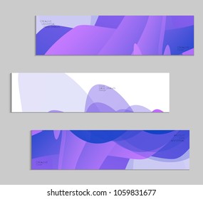 Abstract cover template with gradient design elements. Futuristic abstract modern pattern with fluid colors creating digital art. Bright colored background artistic social media web banner