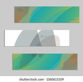 Abstract cover template with gradient design elements. Futuristic abstract modern pattern with fluid colors creating digital art. Bright colored background artistic social media web banner