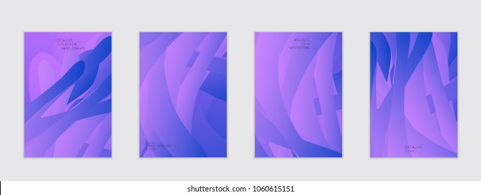 Abstract cover template with gradient design elements. Futuristic abstract modern pattern with fluid colors creating digital art. Bright colored background artistic social media web banner