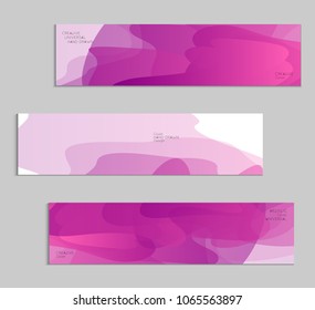 Abstract cover template with gradient design elements. Futuristic abstract modern pattern with fluid colors creating digital art. Bright colored background artistic social media web banner