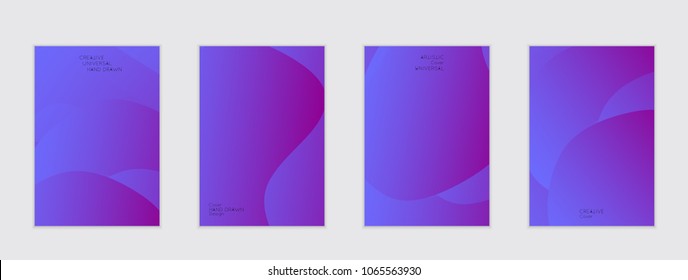Abstract cover template with gradient design elements. Futuristic abstract modern pattern with fluid colors creating digital art. Bright colored background artistic social media web banner