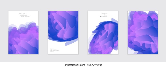 Abstract cover template with gradient design elements. Futuristic abstract modern pattern with fluid colors creating digital art. Bright colored background artistic social media web banner