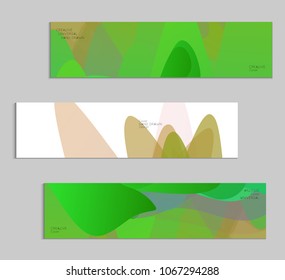 Abstract cover template with gradient design elements. Futuristic abstract modern pattern with fluid colors creating digital art. Bright colored background artistic social media web banner