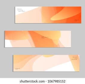 Abstract cover template with gradient design elements. Futuristic abstract modern pattern with fluid colors creating digital art. Bright colored background artistic social media web banner