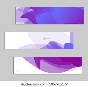 Abstract cover template with gradient design elements. Futuristic abstract modern pattern with fluid colors creating digital art. Bright colored background artistic social media web banner