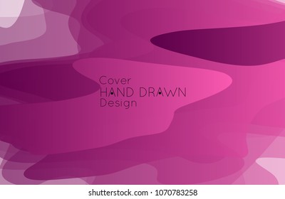 Abstract cover template with gradient design elements. Futuristic abstract modern pattern with fluid colors creating digital art. Bright colored background artistic social media web banner