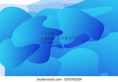 Abstract cover template with gradient design elements. Futuristic abstract modern pattern with fluid colors creating digital art. Bright colored background artistic social media web banner