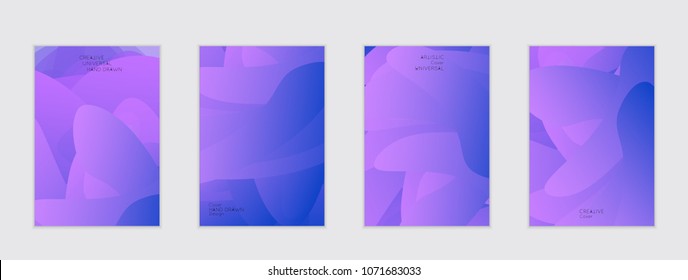 Abstract cover template with gradient design elements. Futuristic abstract modern pattern with fluid colors creating digital art. Bright colored background artistic social media web banner