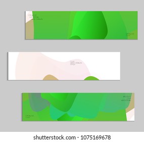 Abstract cover template with gradient design elements. Futuristic abstract modern pattern with fluid colors creating digital art. Bright colored background artistic social media web banner