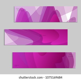 Abstract cover template with gradient design elements. Futuristic abstract modern pattern with fluid colors creating digital art. Bright colored background artistic social media web banner