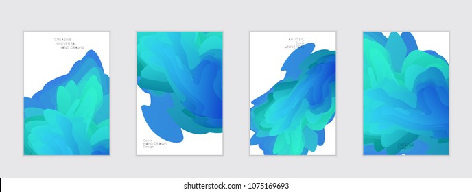 Abstract cover template with gradient design elements. Futuristic abstract modern pattern with fluid colors creating digital art. Bright colored background artistic social media web banner