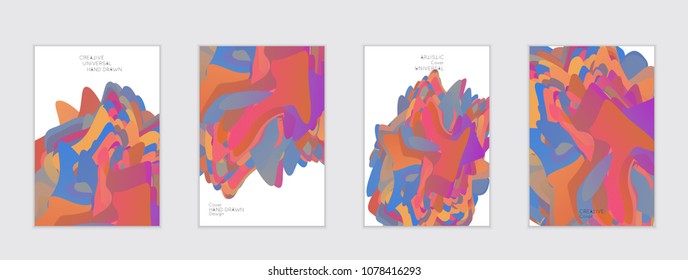 Abstract cover template with gradient design elements. Futuristic abstract modern pattern with fluid colors creating digital art. Bright colored background artistic social media web banner