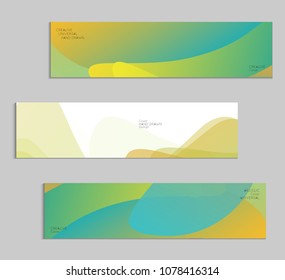 Abstract cover template with gradient design elements. Futuristic abstract modern pattern with fluid colors creating digital art. Bright colored background artistic social media web banner