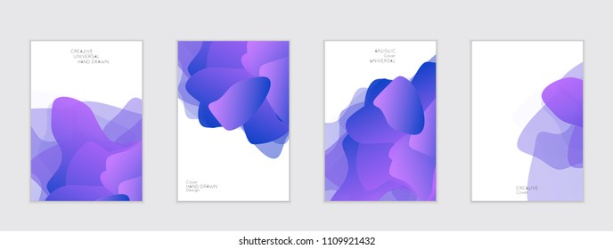 Abstract cover template with gradient design elements. Futuristic abstract modern pattern with fluid colors creating digital art. Bright colored background artistic social media web banner