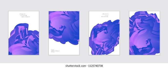Abstract cover template with gradient design elements. Futuristic abstract modern pattern with fluid colors creating digital art. Bright colored background artistic social media web banner