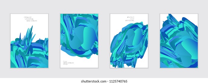 Abstract cover template with gradient design elements. Futuristic abstract modern pattern with fluid colors creating digital art. Bright colored background artistic social media web banner