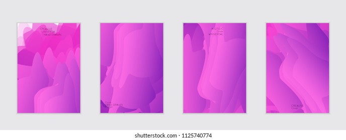 Abstract cover template with gradient design elements. Futuristic abstract modern pattern with fluid colors creating digital art. Bright colored background artistic social media web banner