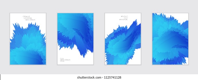 Abstract cover template with gradient design elements. Futuristic abstract modern pattern with fluid colors creating digital art. Bright colored background artistic social media web banner