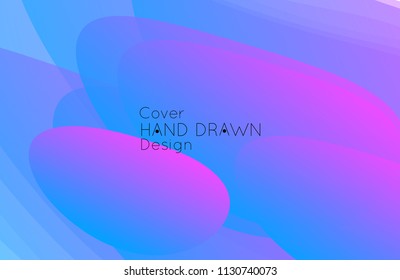 Abstract cover template with gradient design elements. Futuristic abstract modern pattern with fluid colors creating digital art. Bright colored background artistic social media web banner