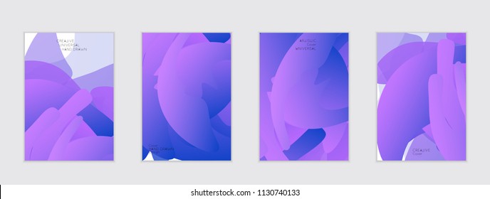 Abstract cover template with gradient design elements. Futuristic abstract modern pattern with fluid colors creating digital art. Bright colored background artistic social media web banner