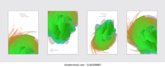 Abstract cover template with gradient design elements. Futuristic abstract modern pattern with fluid colors creating digital art. Bright colored background artistic social media web banner