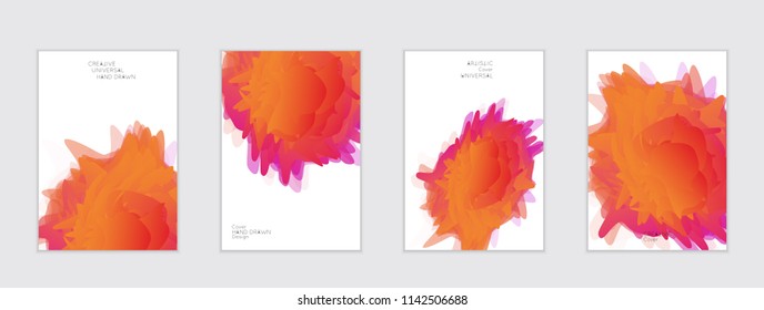 Abstract cover template with gradient design elements. Futuristic abstract modern pattern with fluid colors creating digital art. Bright colored background artistic social media web banner