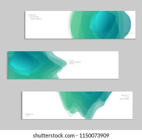 Abstract cover template with gradient design elements. Futuristic abstract modern pattern with fluid colors creating digital art. Bright colored background artistic social media web banner