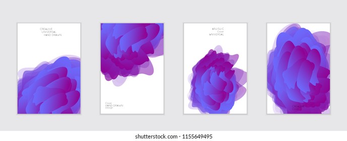 Abstract cover template with gradient design elements. Futuristic abstract modern pattern with fluid colors creating digital art. Bright colored background artistic social media web banner